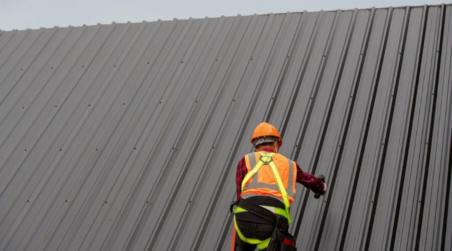 Professional metal roof installation services in Brooklyn, WI